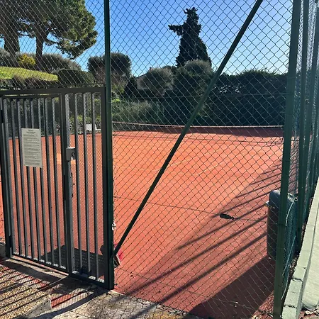 2 Pieces Centre Juan Moderne Avec Piscine Tennis アパート *