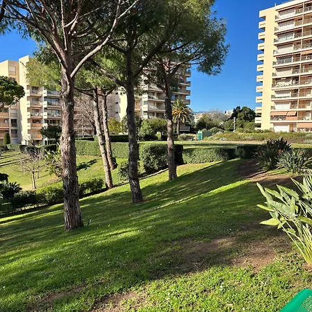 アパート 2 Pieces Centre Juan Moderne Avec Piscine Tennis *